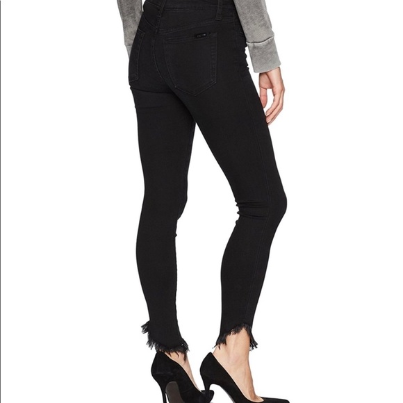 Joe's Jeans Denim - Joe's Jeans Skinny Ankle Asymmetrical Raw Hem